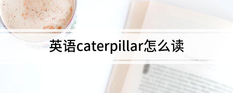 caterpillar怎么读音 英语caterpillar怎么读