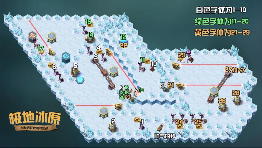 剑与远征极地冰原怎么过_极地冰原平民通关攻略