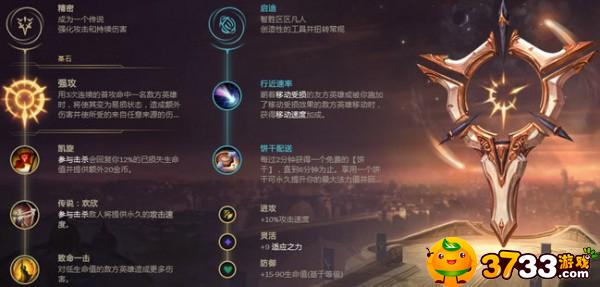 lol好运姐s10天赋符文怎么点