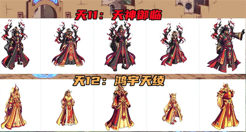 dnf天空套1到12套外观图片-天空套1到12套外观展示