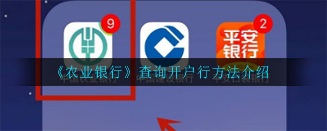 农业银行怎么查询开户行_查询开户行方法介绍