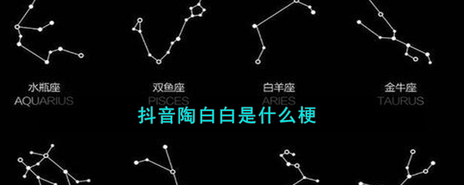 抖音陶白白是什么梗_抖音陶白白什么意思