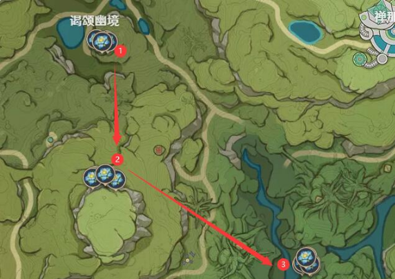 原神3.2劫波莲采集路线是什么