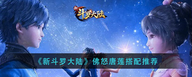 新斗罗大陆佛怒唐莲给谁用_佛怒唐莲搭配推荐
