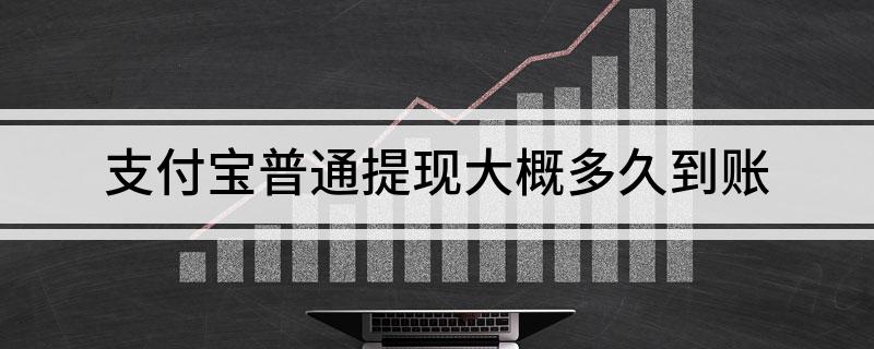 支付宝普通提现大概多久到账
