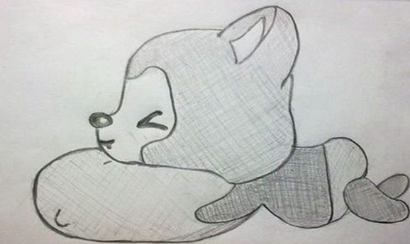 简单好看的素描画图片