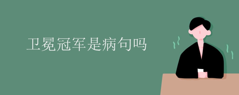 卫冕冠军是病句吗