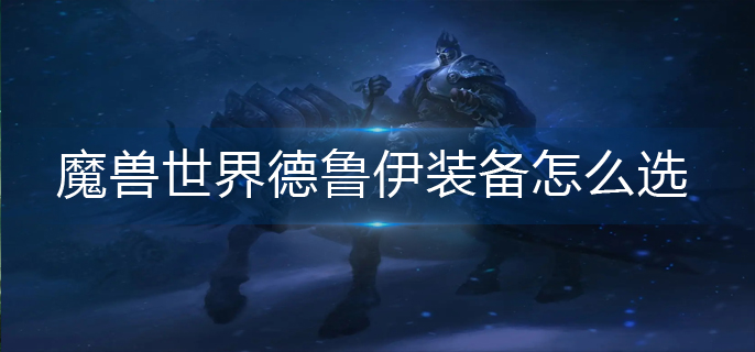 魔兽世界德鲁伊装备怎么选_德鲁伊出装推荐