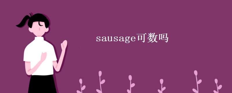 sausage可数吗