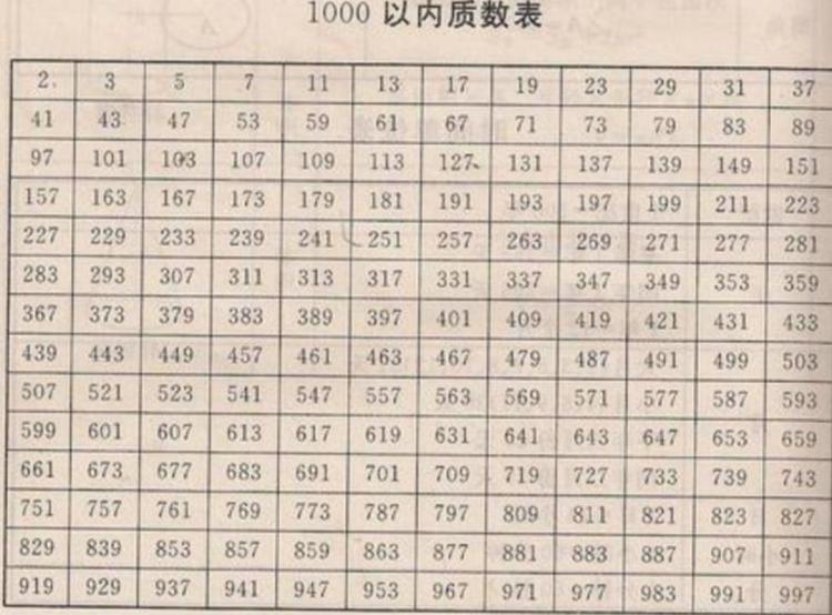 什么是质数？