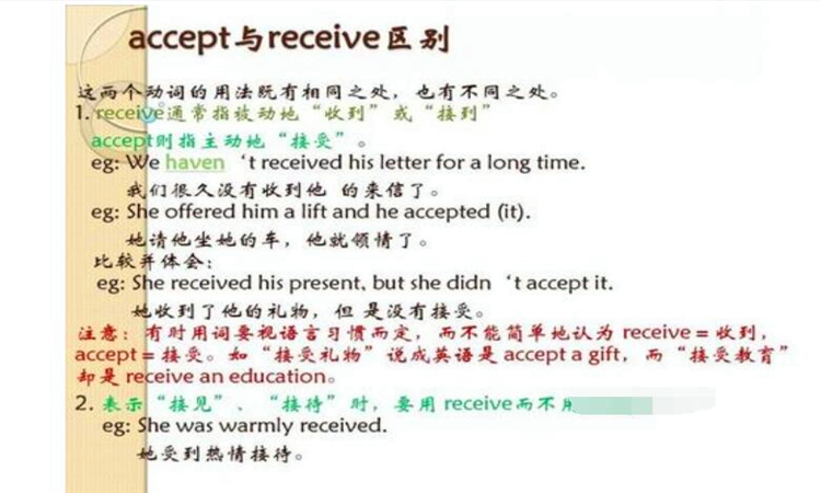 receive是什么意思
