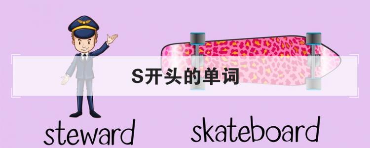 S开头的单词