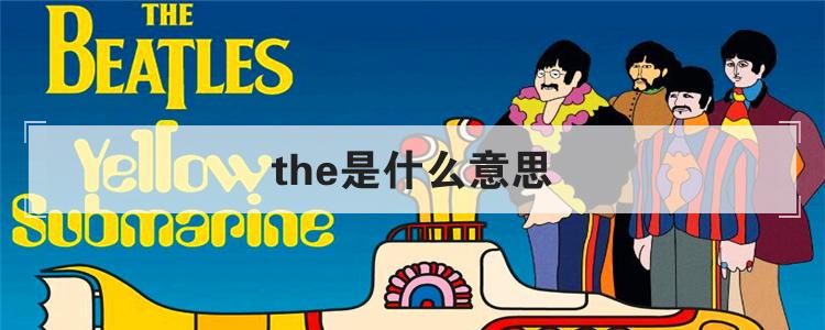 the是什么意思