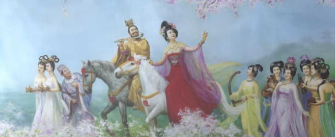 在天愿作比翼鸟指的是谁的爱情？