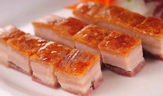 正宗脆皮五花肉的做法(脆皮五花肉的家常做法分享)