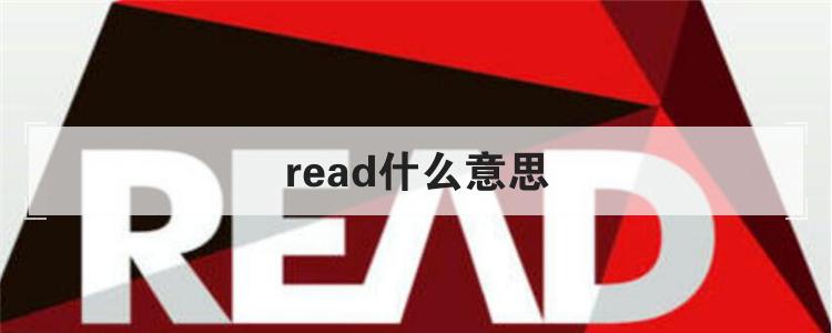 read什么意思