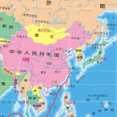 东亚几个国家？