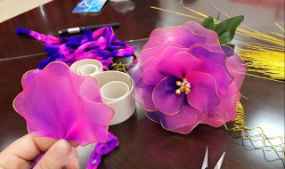 丝袜花制作方法(步骤教给你)