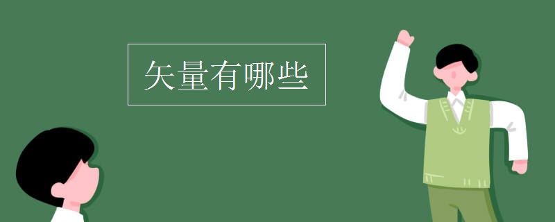 矢量有哪些