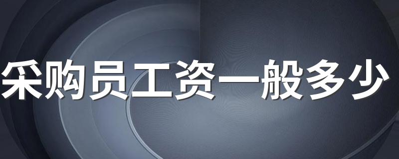 这样的工资你能接受吗_采购员工资一般多少