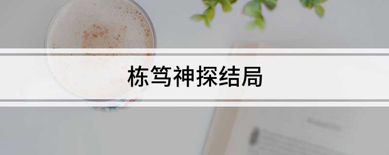 栋笃神探结局