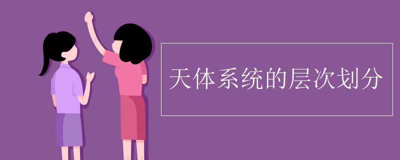 天体系统的层次划分