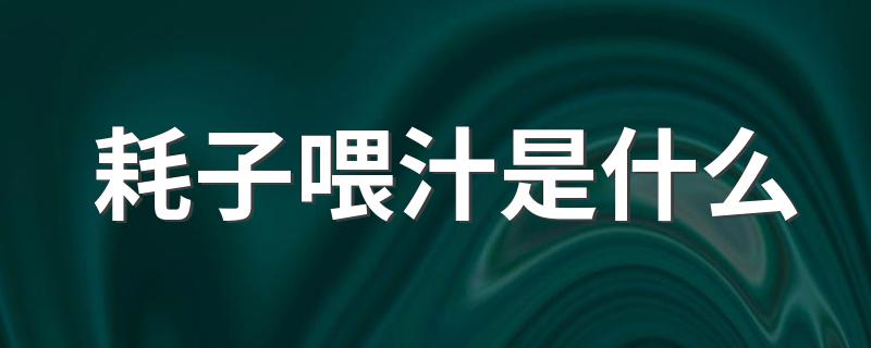 耗子喂汁寓意_耗子喂汁是什么