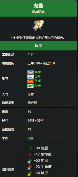 星露谷物语鬼鱼怎么获得