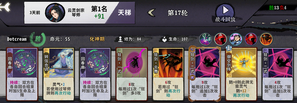 弈仙牌狂剑打法攻略(狂剑怎么玩)