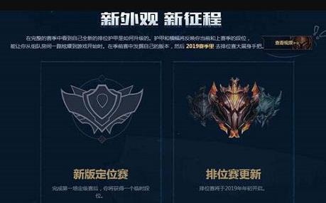 LOL季前赛段位有什么用