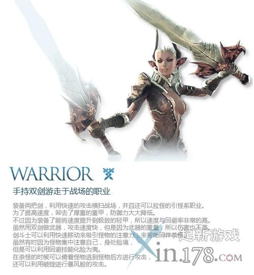 TERA(职业介绍：剑斗士)