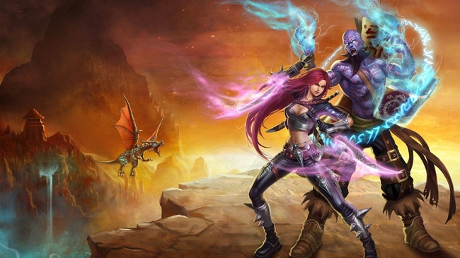 《LOL》瑞文女枪刀妹全彩本子