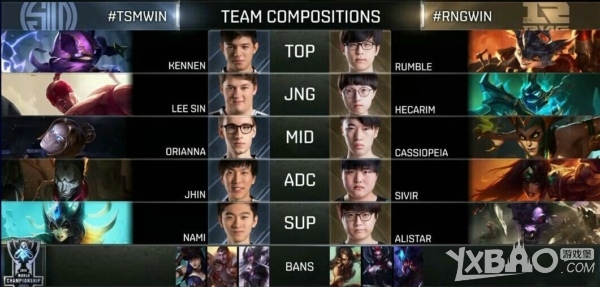 《LOL》S6全球总决赛第一阶段9月30日TSM vs RNG视频