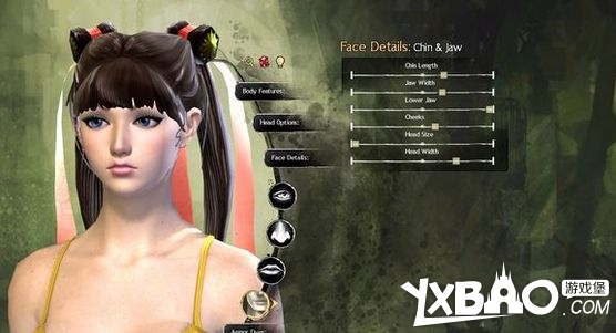 激战2捏脸教程!脸型选择!手把手教你捏出美女