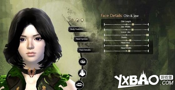 激战2捏脸教程!脸型选择!手把手教你捏出美女