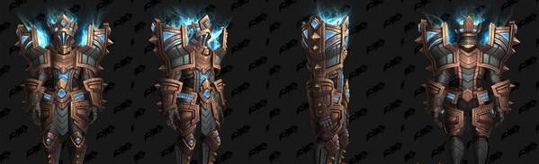 《魔兽世界》9.0格里恩板甲套装幻化外观