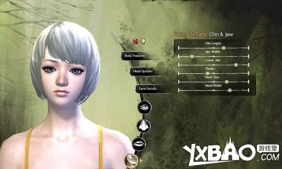 激战2捏脸教程!脸型选择!手把手教你捏出美女