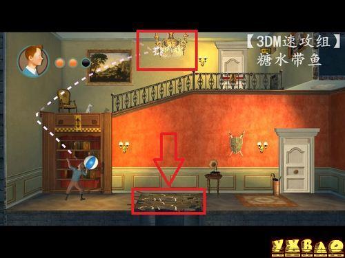 丁丁历险记:独角兽号的秘密图文攻略