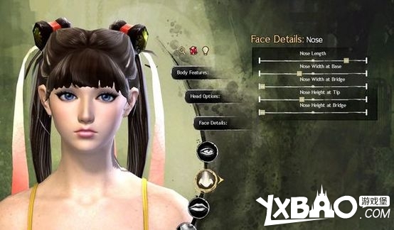 激战2捏脸教程!脸型选择!手把手教你捏出美女