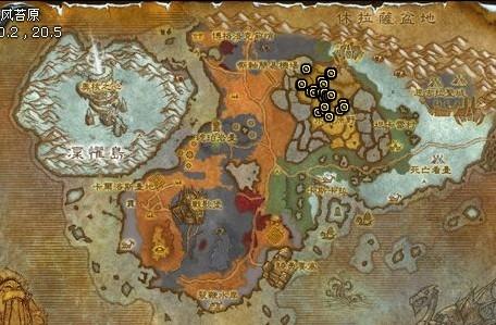 wow基维斯图纸在哪掉落？5.2基维斯图纸坐标