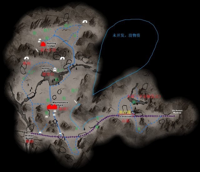 《漫漫长夜》全地图分析
