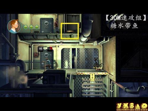丁丁历险记:独角兽号的秘密图文攻略
