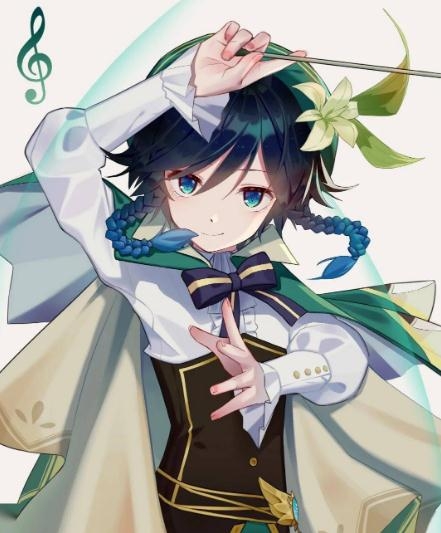 《原神》温迪全彩福利本子