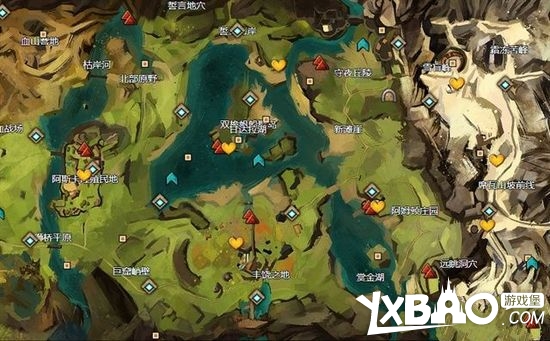 激战2主城跑图狮子拱门怎么到达
