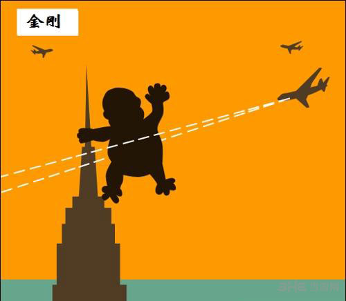 疯狂猜图电影电视答案二个字-金刚