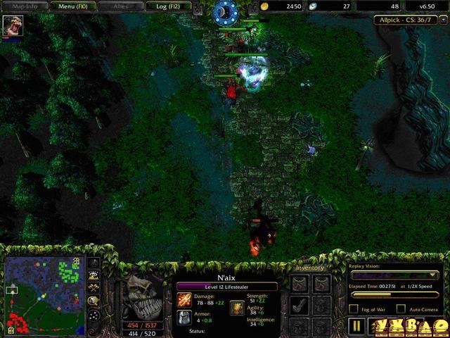 魔兽争霸《Dota系列》6.51食尸鬼之实战攻略