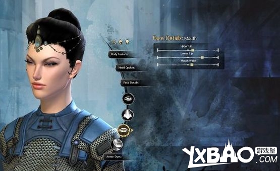 激战2捏脸教程!脸型选择!手把手教你捏出美女
