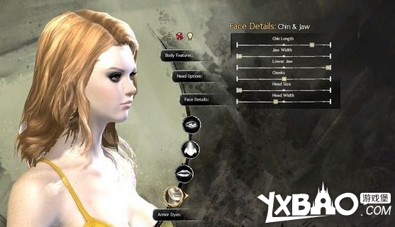 激战2捏脸教程!脸型选择!手把手教你捏出美女