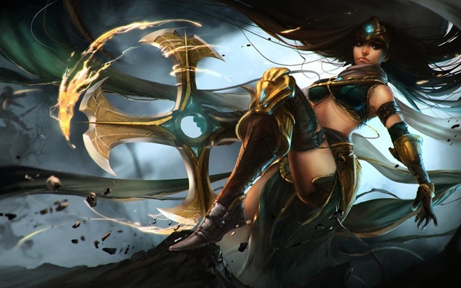 《LOL》瑞文女枪刀妹全彩本子