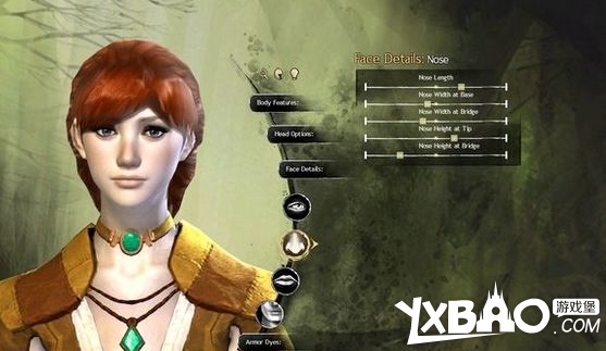 激战2捏脸教程!脸型选择!手把手教你捏出美女